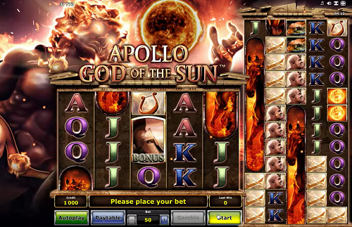 Apollo God of the Sun Novoline Spielautomat