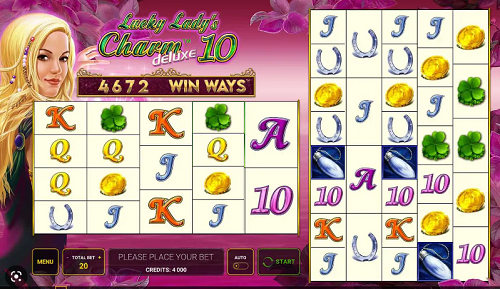Lucky Ladys Charm Deluxe 10 Win Ways