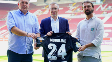 LÖWEN ENTERTAINMENT mit Novoline Sponsor bei 1. FC Kaiserslautern